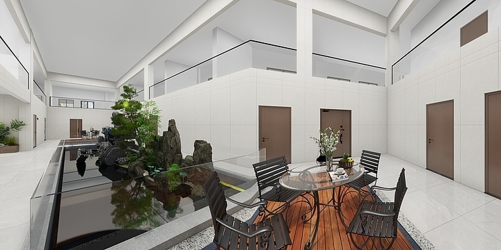 Raysn-随县办公楼-装修设计方案