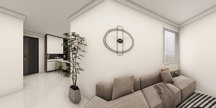 A-室内设计~-东城茗门4-3-601-装修设计方案