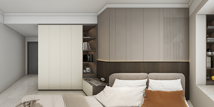 尊澜饰家全屋定制-中欣原著10-1203-装修设计方案