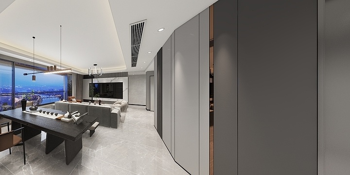 云梦空间装饰设计-重庆王总雅居设计-装修设计方案