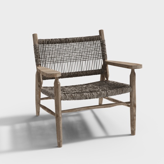 Outdoor rattan leisure chair