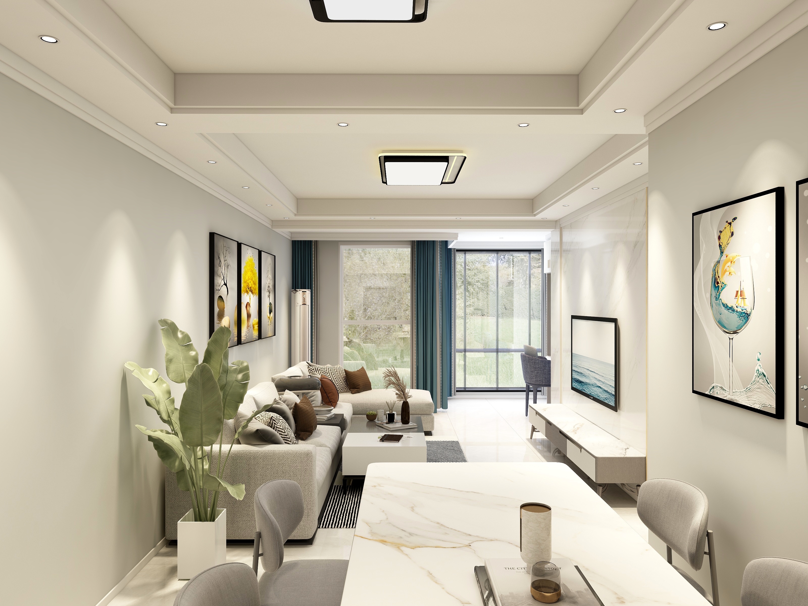 南充一品装饰公司-领地 悦城-装修设计方案