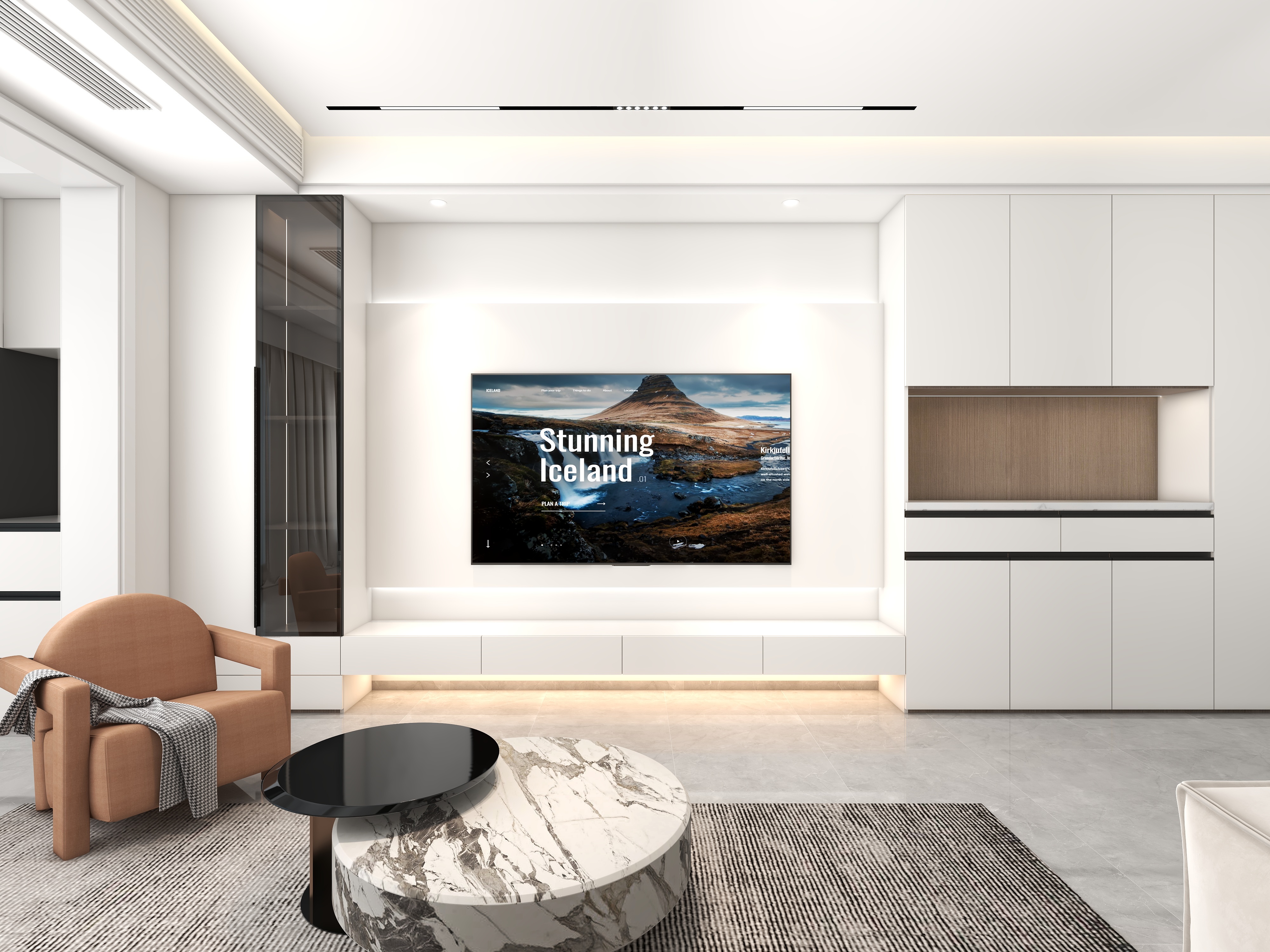 范志诚-120平四室两厅精装改造现代风格-装修设计方案