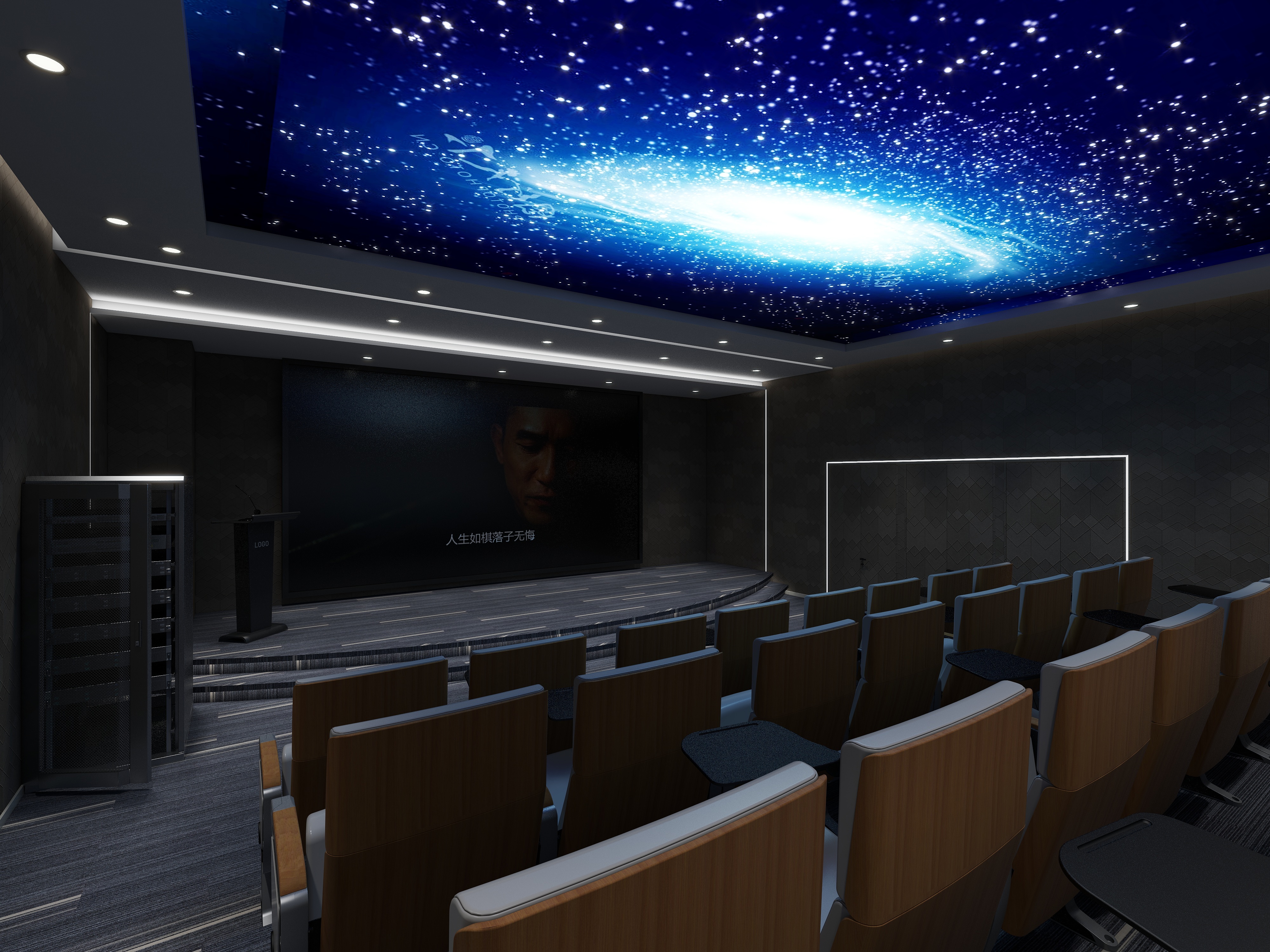 制作效果图1-电影院-精装-装修设计方案