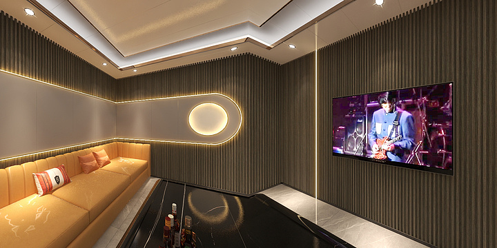 南宁经营部4-7-28武鸣包厢-装修设计方案