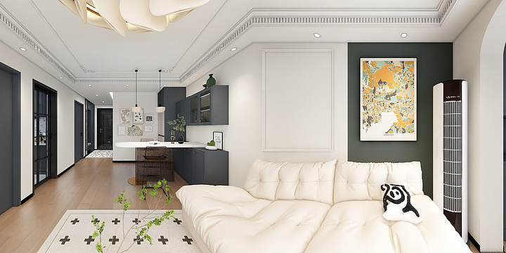 金舟装修-药都新城-装修设计方案