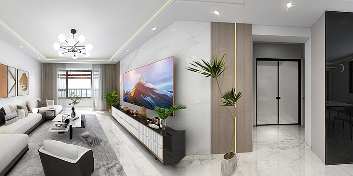 李治越-杨姐豪宅-装修设计方案