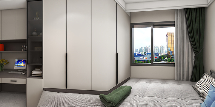 张宇飞-田森1号楼4楼-川川-装修设计方案