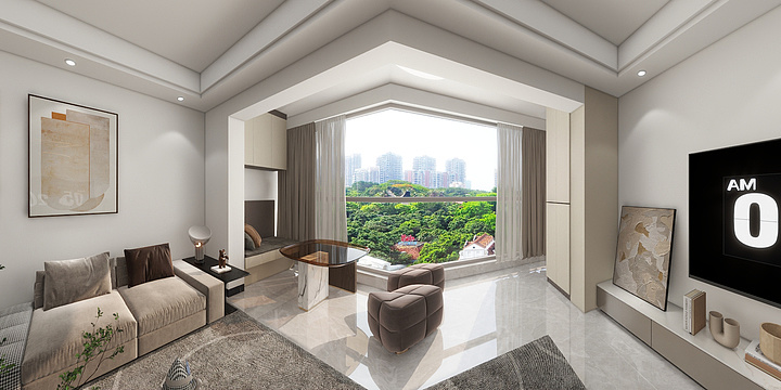 野柒-御景龙庭2-2905-装修设计方案