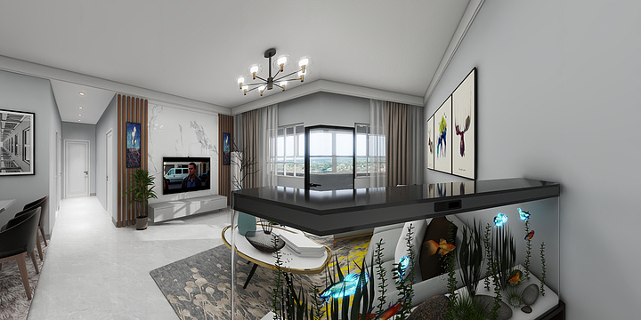 豫濮设计-富力尚悦居-装修设计方案