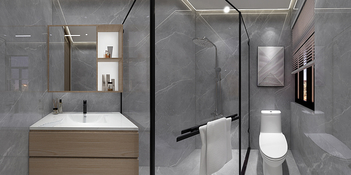 WWRRO卫浴高端定制-天堂围谢总-装修设计方案