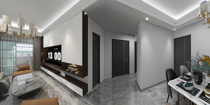 九九岛软装全案设计-中粮鸿云-装修设计方案