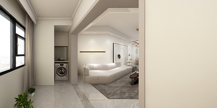 徐要补补钙-樾花园户型109现代简约1-装修设计方案