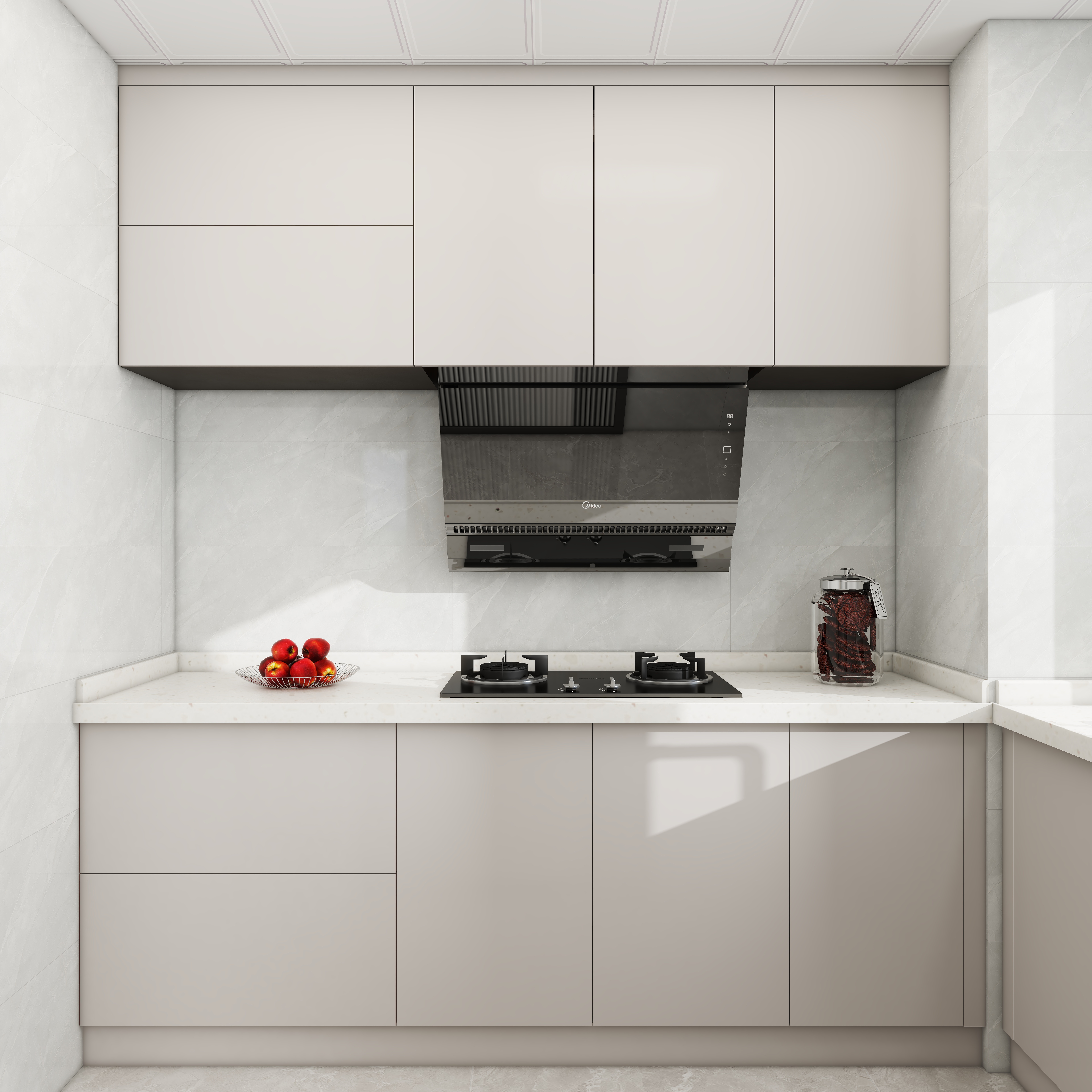 壹诺设计工作室-75㎡2室-现代简约 装修效果图