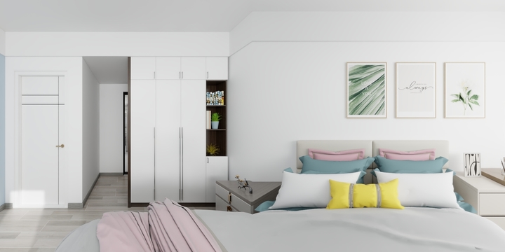 龙纹装饰fEst-临江新村138方案一-装修设计方案