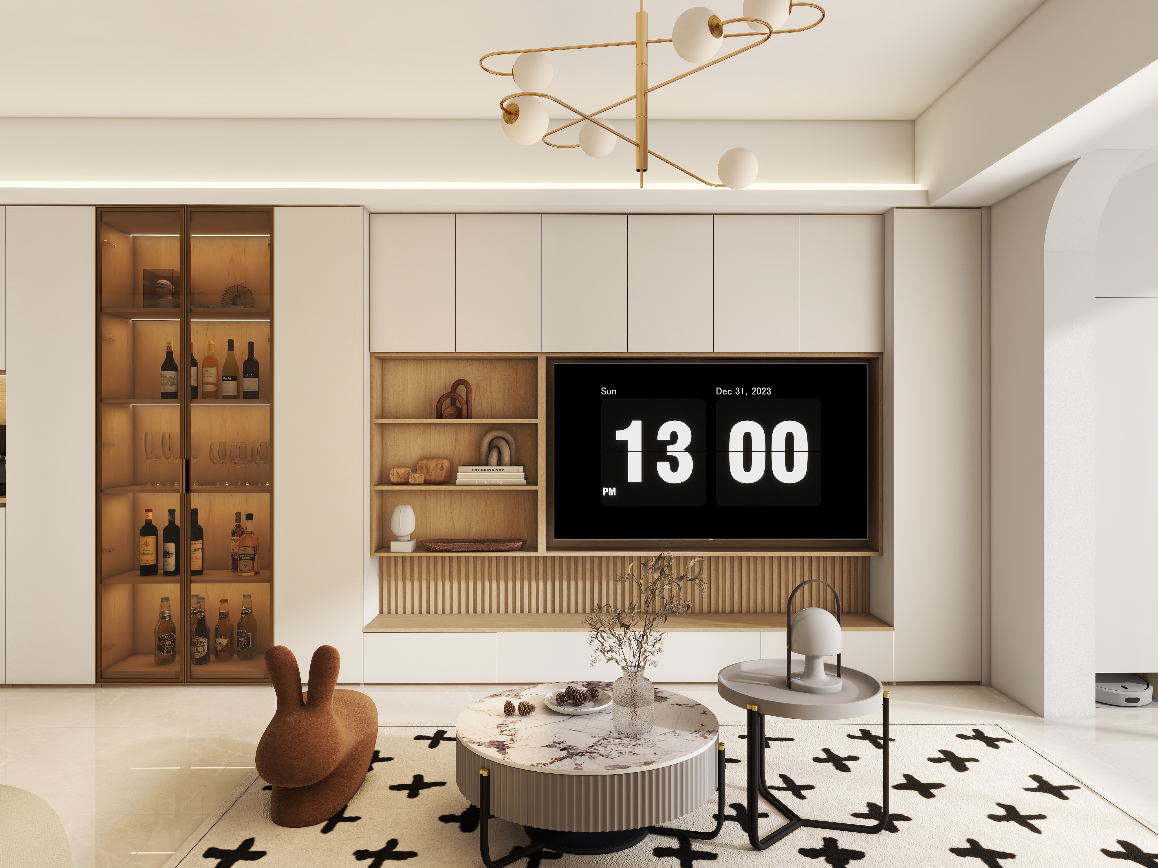 陈均民-埃尔斯木纹-广州-星樾花园装修效果图