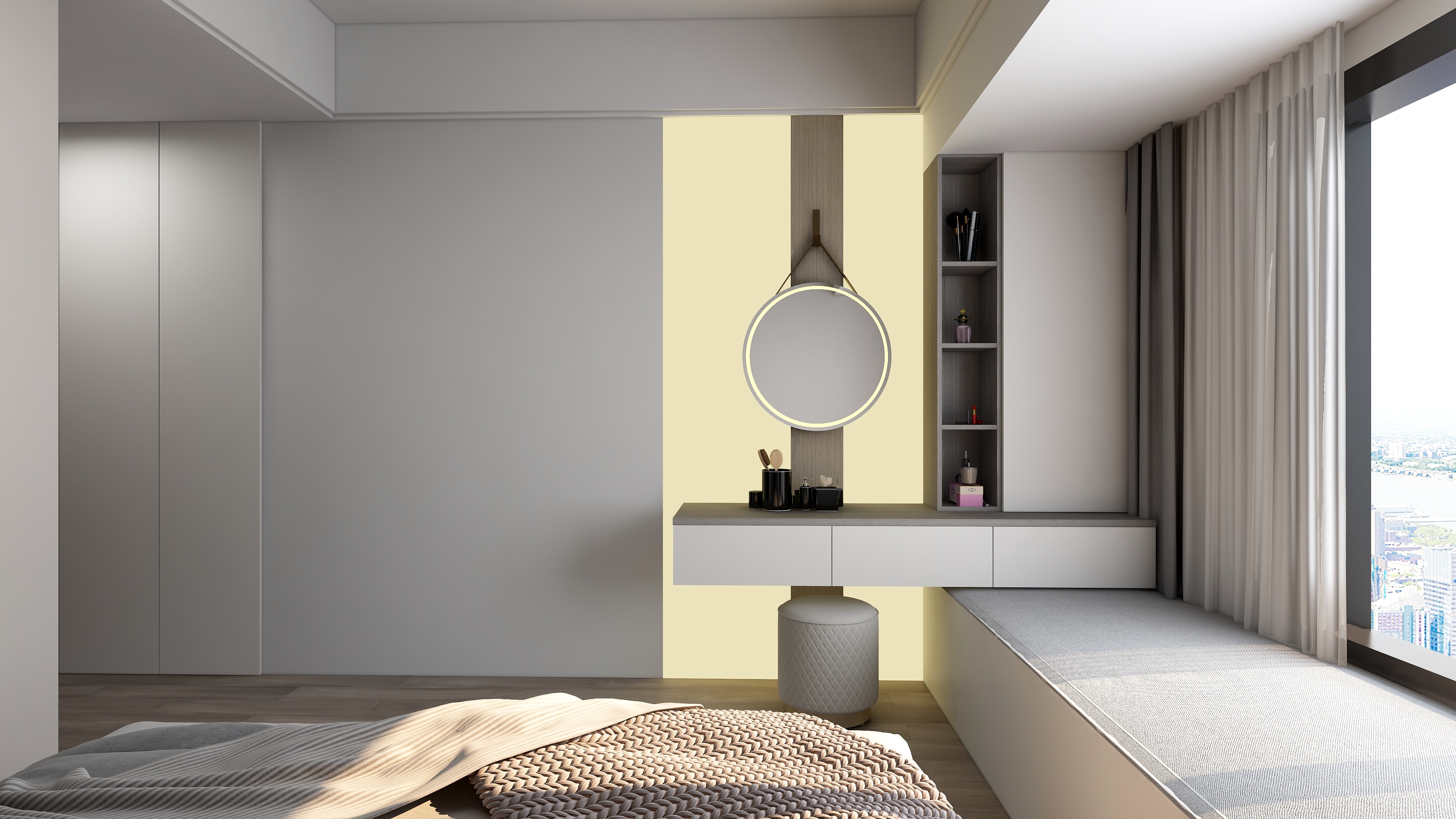 设计师开开-碧桂园·铂悦澜庭128㎡3室-装修设计方案