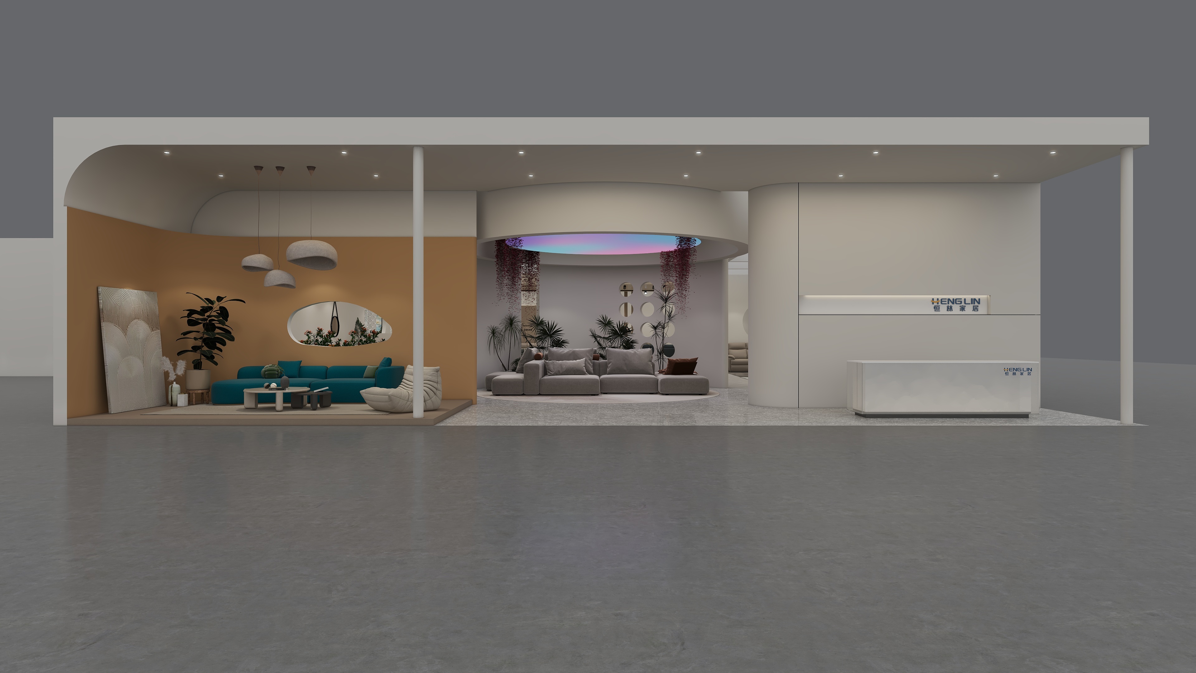 骑蜗牛追天黑-浦东展会7.22-装修设计方案