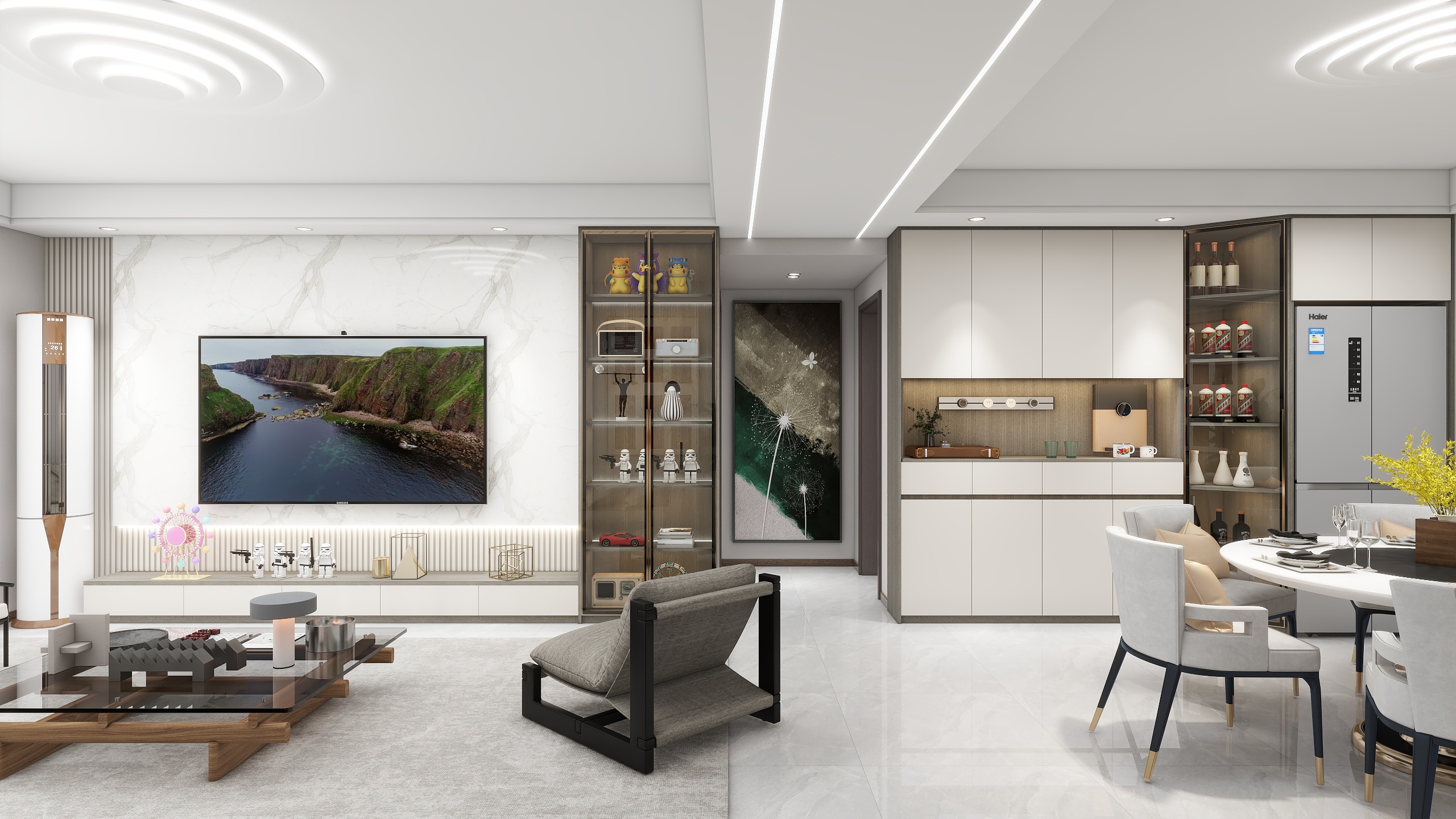 門吉-拜城县天玉华府雅居-装修设计方案