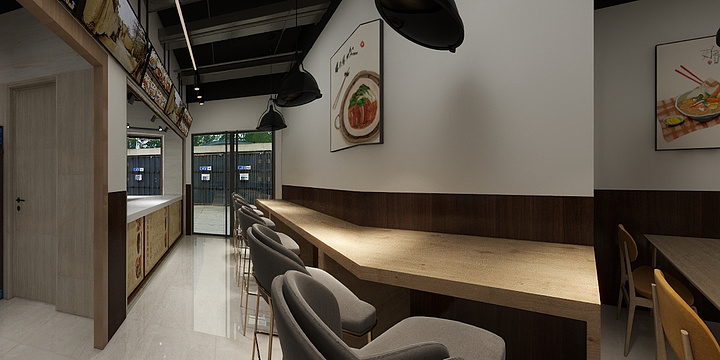 白3366-饭馆(1)-装修设计方案