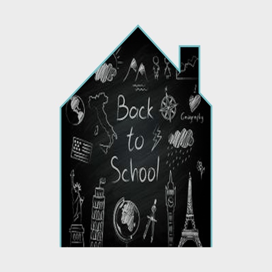 Kindergarten blackboard stickers