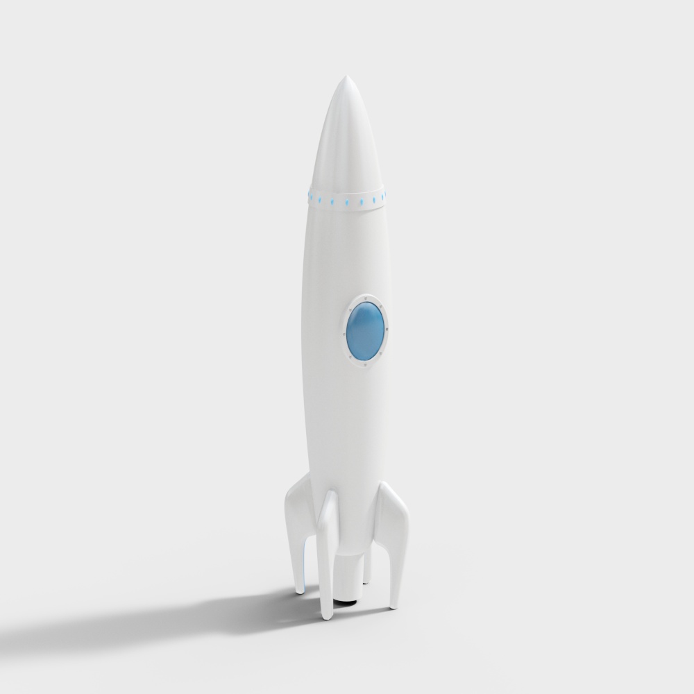 幼儿园火箭模型3D模型