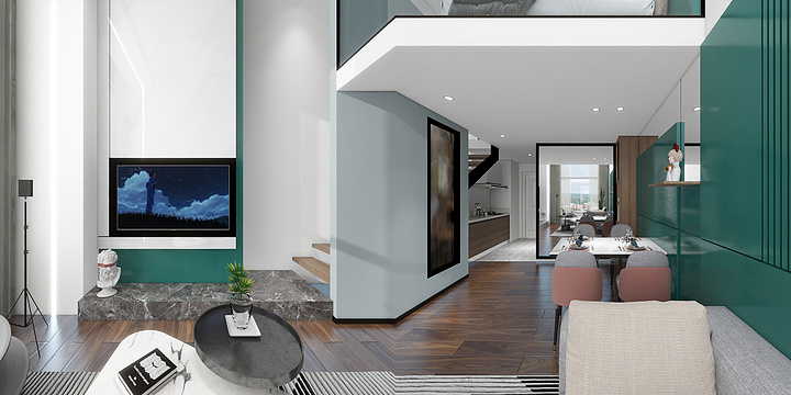 ONE壹-阿金-LOFT课程-装修设计方案