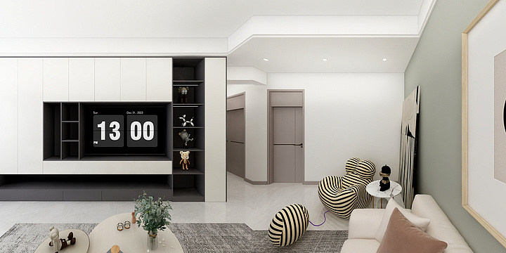 洛尔装饰设计-物资局小区南1-2-102作图-副本-装修设计方案