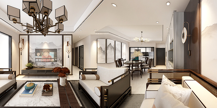 186****6218tpob-惠家装饰锦汇8-16-5新中式-装修设计方案