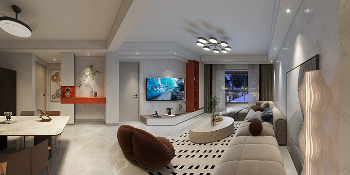 东子-美伦溪郡8#1205-装修设计方案