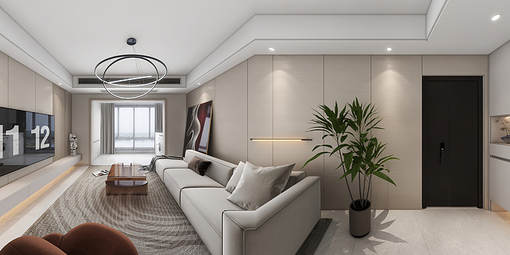 Chanlea-保利十区-现代简约-装修设计方案