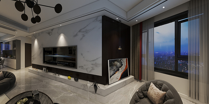 天府农博彬哥-武阳倾城2-2-2303-装修设计方案