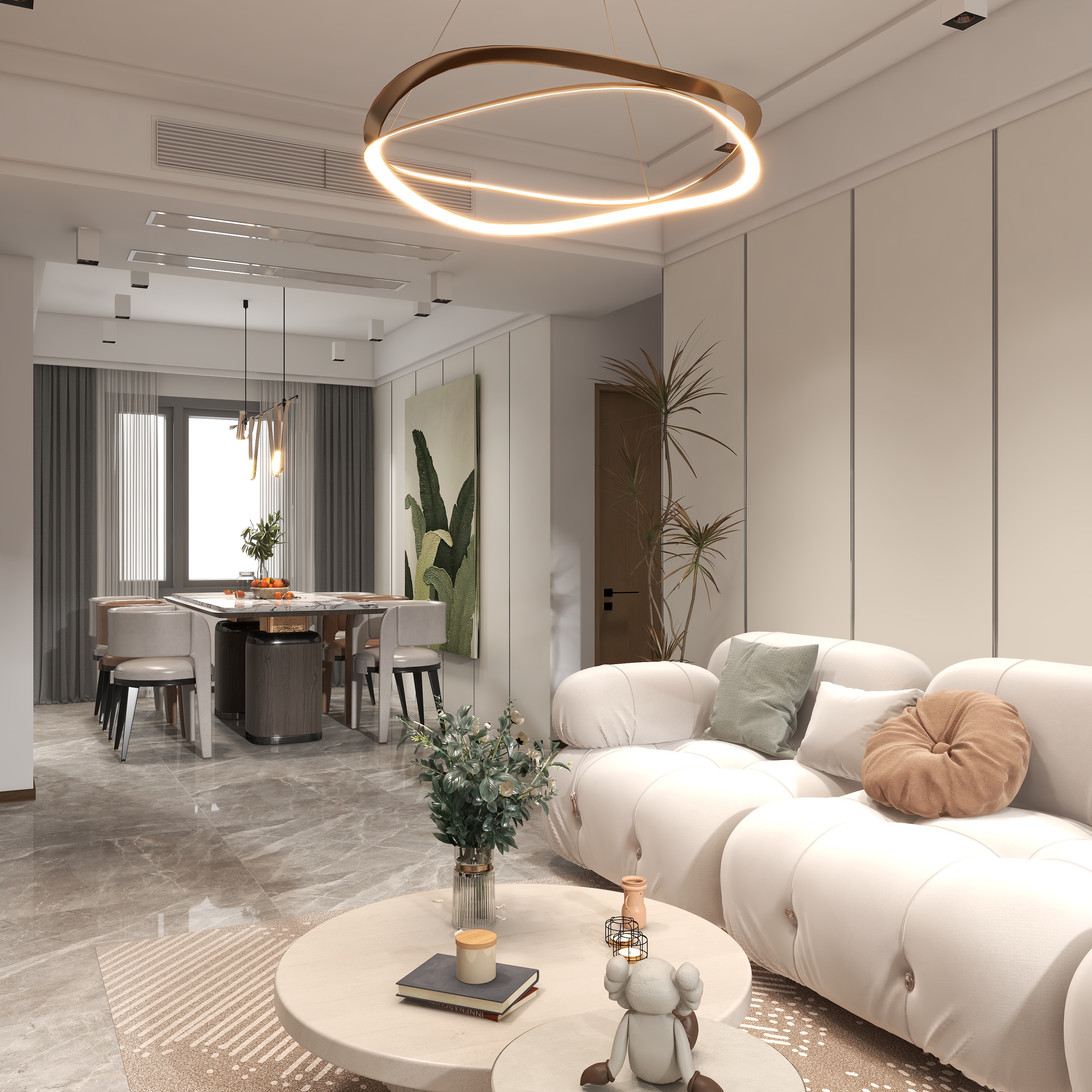 Tina说设计-空港新苑11号院-装修设计方案