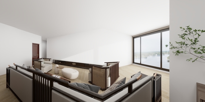 美间用户IEYtl1-海伦湾117㎡2室-装修设计方案