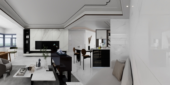 鹏达装饰888-移民区套房402-装修设计方案