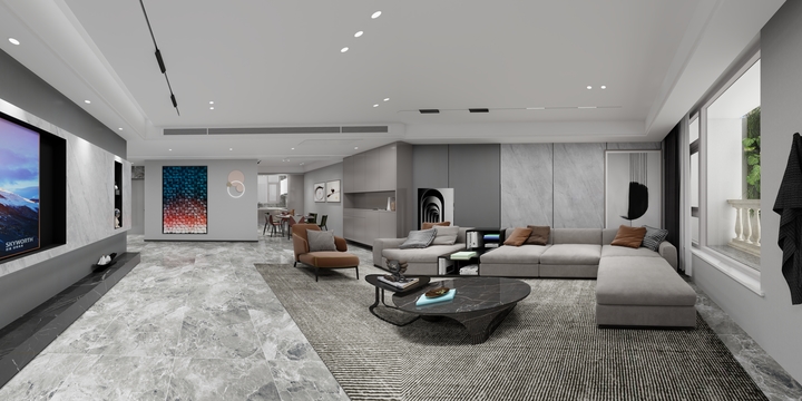 西安小付-周至李总雅居-装修设计方案