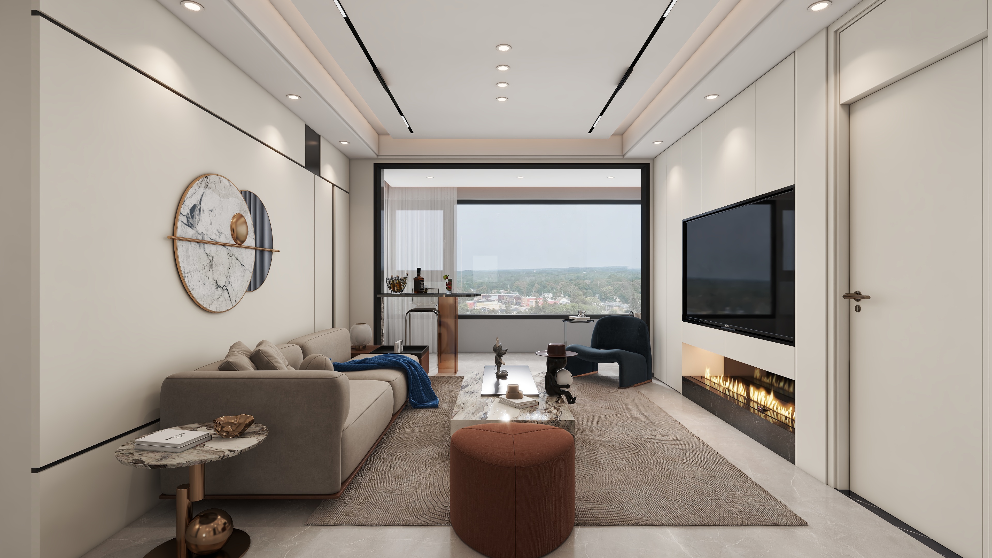 BEIYAN-DESIGN-【现代极简】璟宸123平四居室-装修设计方案