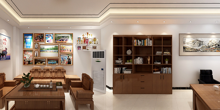 FJX1368568-总经理办公室-装修设计方案