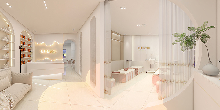 室內空間設計-美容院-装修设计方案