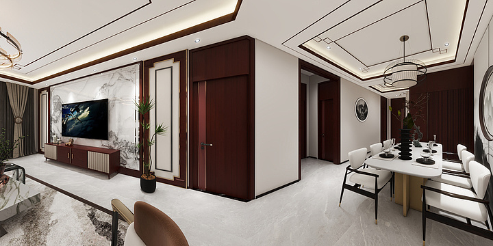 木城-H-D型 100M2-装修设计方案