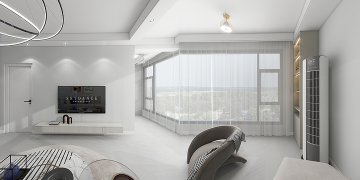 小吝ya-天伦湾116㎡-装修设计方案