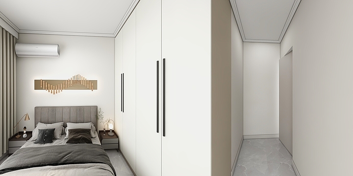 华颖装饰紫紫狐-绿城兰亭1号楼1301-装修设计方案