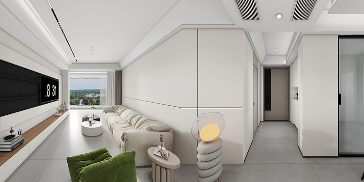 泰兴诺贝尔-水岸康城16-302效果图-装修设计方案