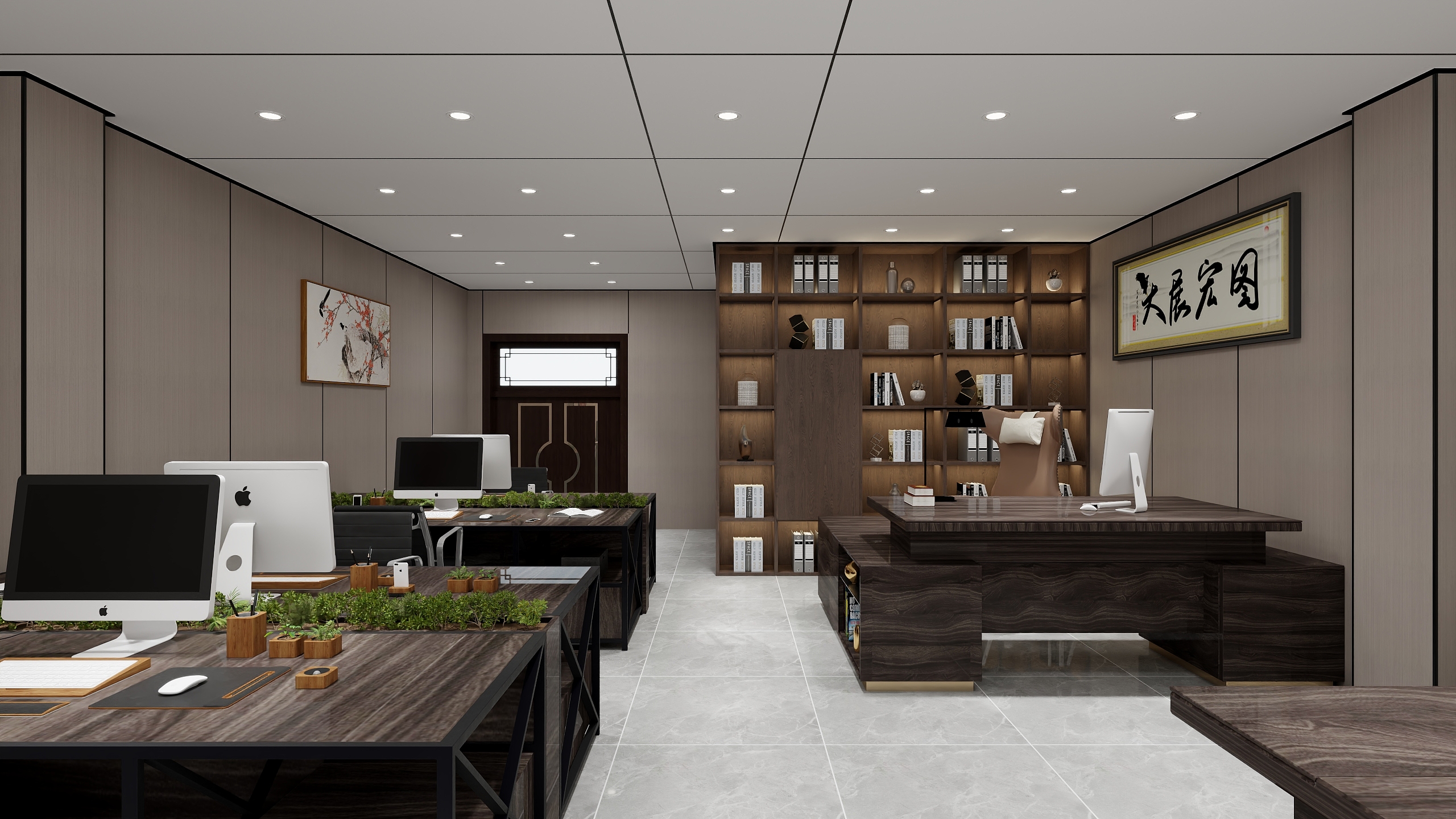 鼎美丨祝算师-办公室-装修设计方案