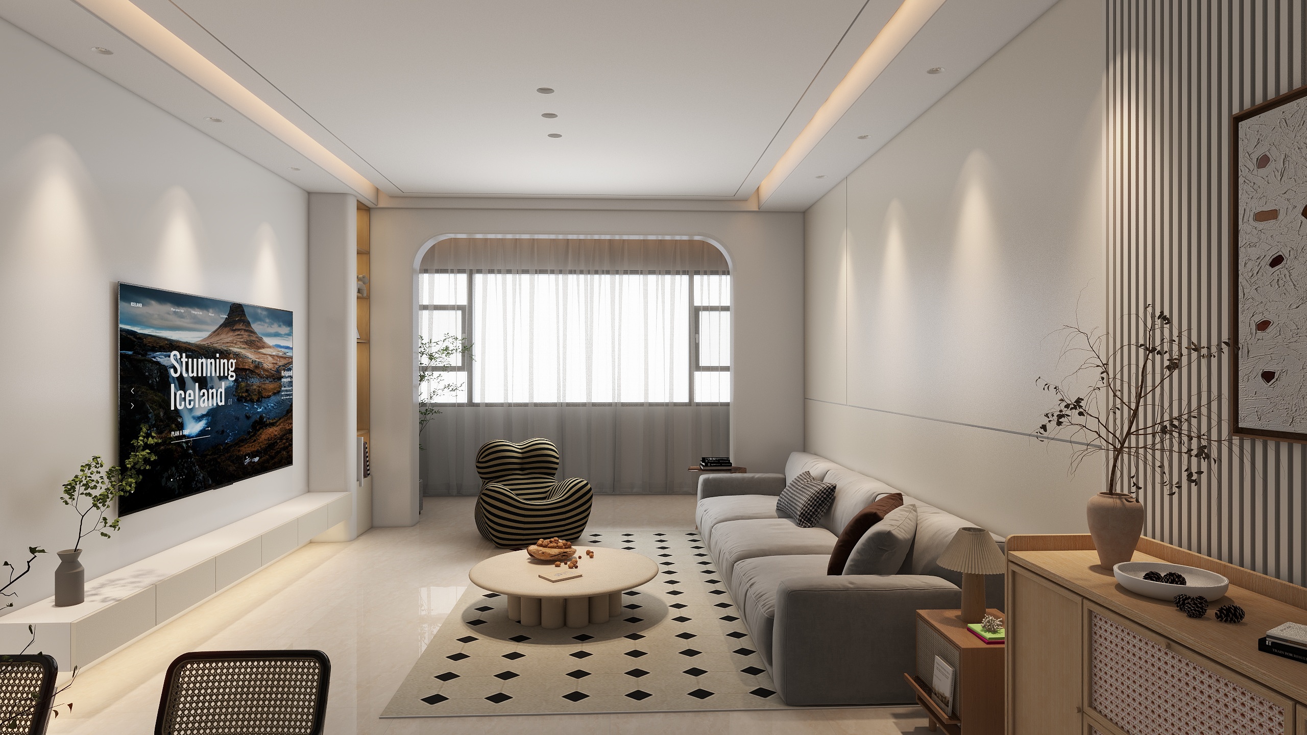 屿里空间设计-恒大中央广场-装修设计方案