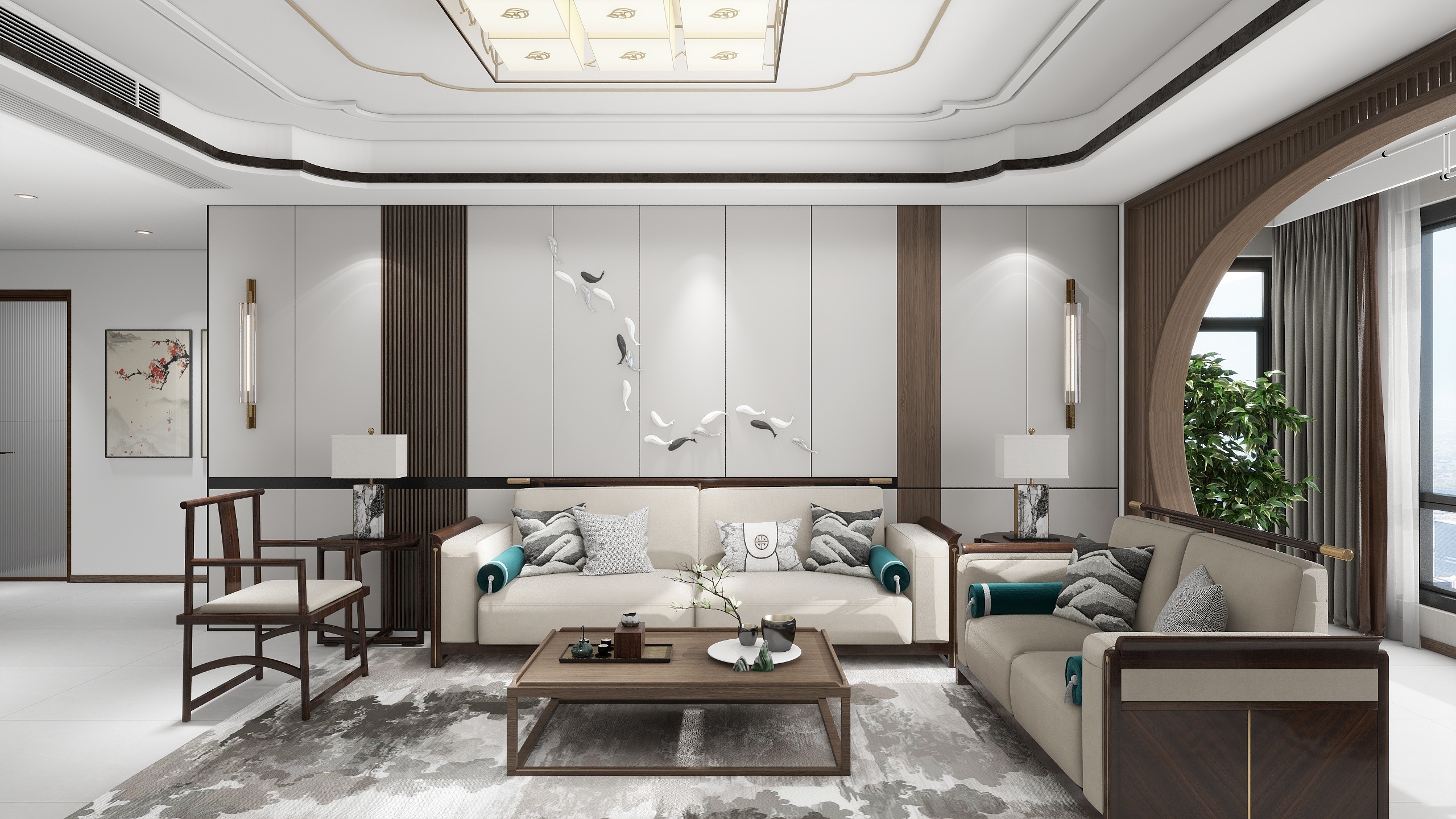 顺辉瓷砖胶州旗舰店-上合城21-1-1001-装修设计方案