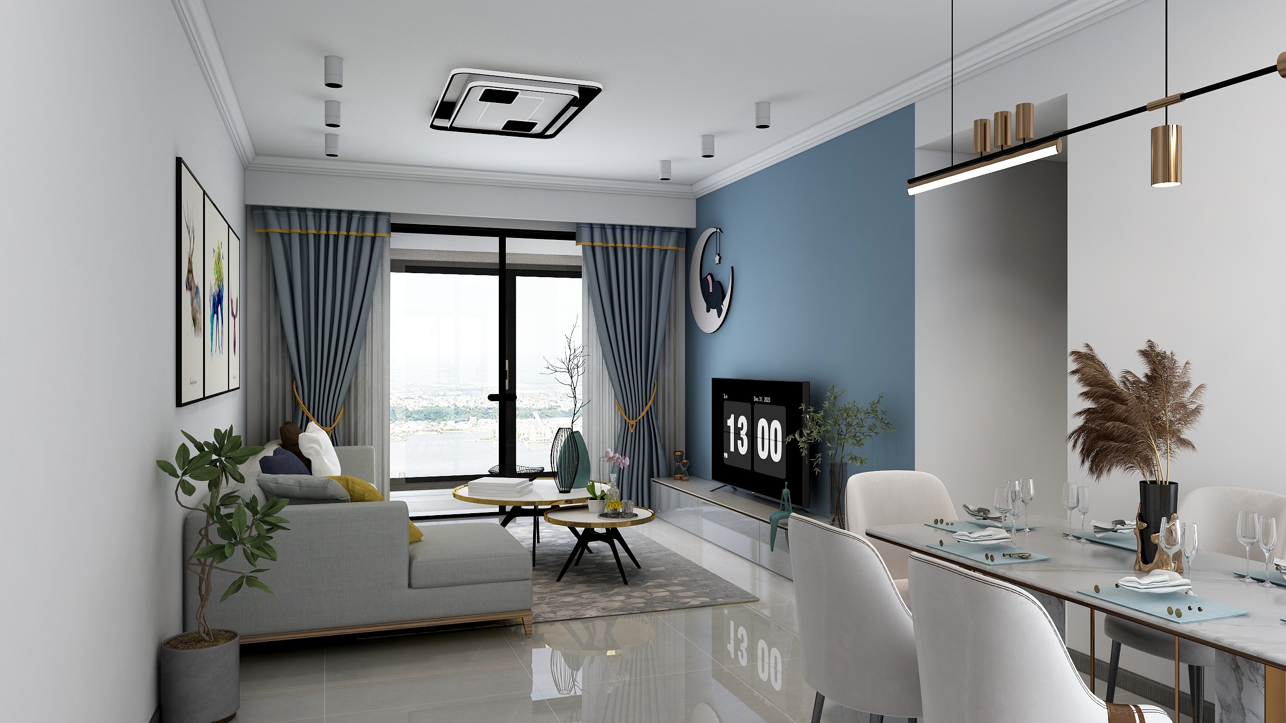 华艺装饰啊苗-彰泰欢乐颂-装修设计方案