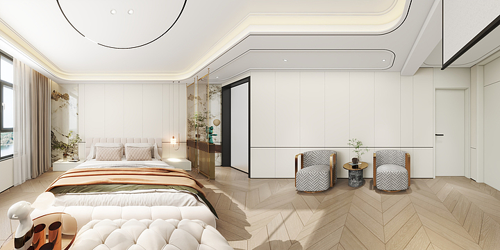 苍穹-黄-世纪嘉园一期-装修设计方案