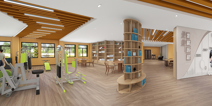 耿文倩-老年活动室-装修设计方案