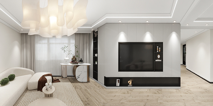 艾比bra-阳光康城88平米-装修设计方案